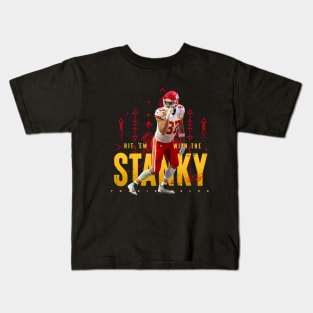 Travis Kelce Stanky Leg Kids T-Shirt